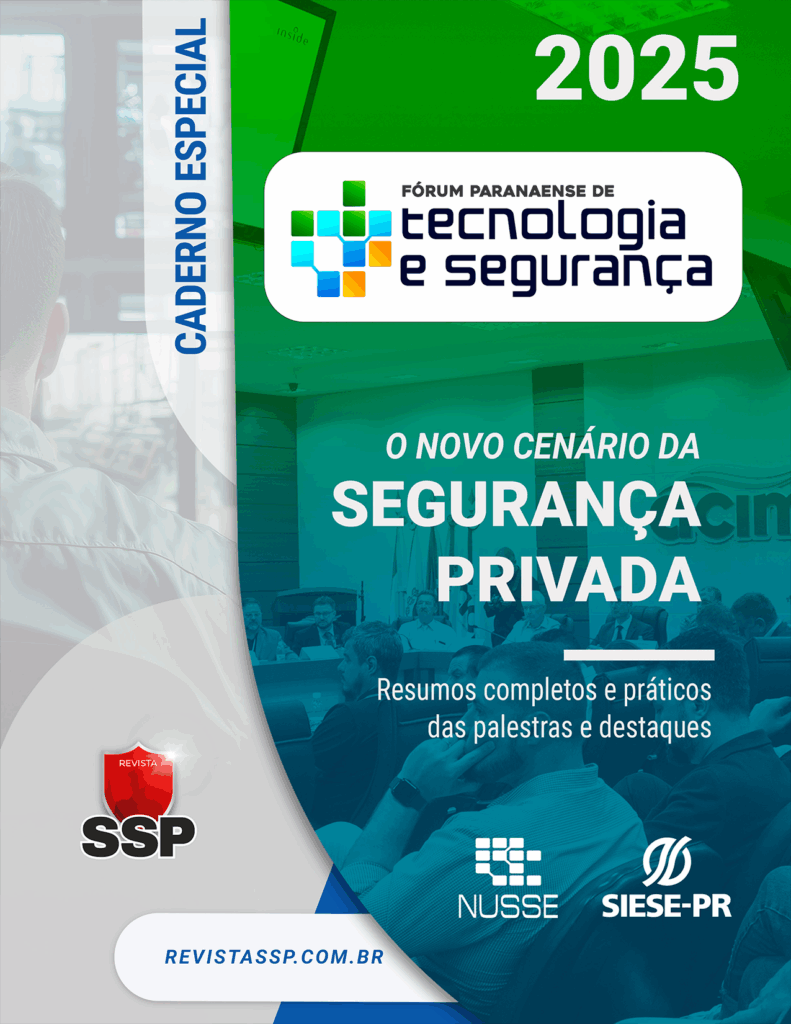 Capa da Edição Especial sobre o 1º Fórum Paraneense de Tecnologia e Segurança